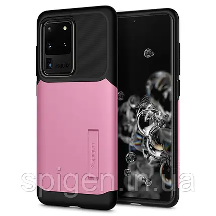 Чохол Spigen для Samsung Galaxy S20 Ultra — Slim Armor, Rusty Pink, фото 1