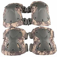 Наколінники та налокітники з ударостійкого пластику MF - 77 (Туреччина)