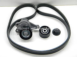 Комплект ремені генератора(7pk1975)+ 2 ролика Рено Майстер III (+АС)10-> 2.3 dCi — Renault (Оригінал)