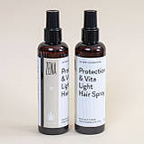 Спрей- кондиціонер для волосся з вітамінами, захист від сонця Sunscreen & Vita hair spray ZENA Cannabis 200 мл, фото 2