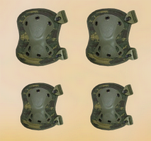 Наколінники та налокітники з ударостійкого пластику FM-75 (Туреччина)