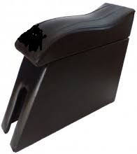Подлокотник ВАЗ 2101/2103/2106 черный БЕЗ ЛОГО NEW (изогн. под руку)