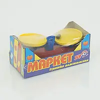 Іграшка Маркет 2193 "Technok Toys" ваги, 5 тягарців 27 см