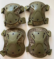 Наколінники та налокітники з ударостійкого пластику FN - 77 (Туреччина)