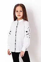 Рубашка детская школьная блуза на девочку 134
