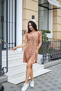 Жіноча літня сукня в квіточку новинка 2022