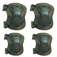 Наколінники та налокітники з ударостійкого пластику FH-78 (Туреччина)