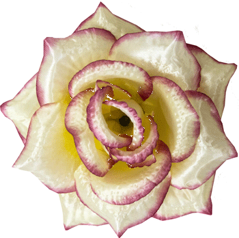 Троянда штучна |Д=15 см, В=8 см| Колір - кремово-рожевий | Упаковка-50 шт