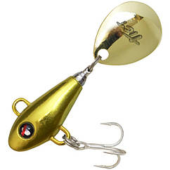 Тейл-спінер Tict Spin Bowy 7.0g #09 Full Gold