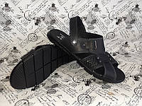 NIVAS мужские фирменные летние сандалии босоножки цвет черный