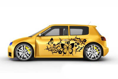 Наклейка на автомобіль «Тернина» з оракалу, фото 1