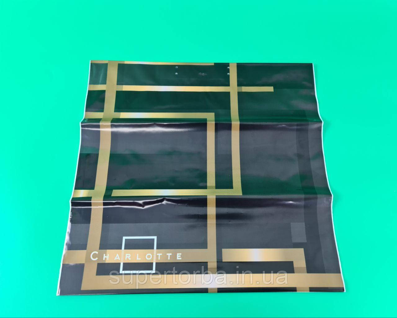 Пакети з пластиковою ручкою "Шарлотт" без ручки (10 шт), фото 1