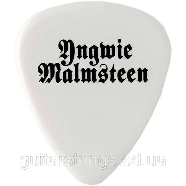 Медиатор Dunlop YJMR01WH Yngwie Malmsteen Signature Custom Delrin White 1.50 mm