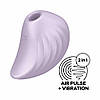 Вібратор вакуумний для клітора Satisfyer Pearl Diver Violet, фото 7
