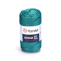 Yarnart MACRAME XL (Макраме XL) № 158 изумрудный (Пряжа для вязания, нитки для макраме)