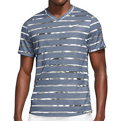 Футболка Nike Court Dri-Fit Striped Victory Crew (DD8515-493)