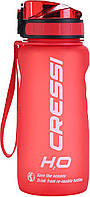 Матова термопляшка Cressi Water Bottle H20, червона