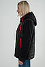 Жіноча куртка TOWMY 6691 black, фото 3