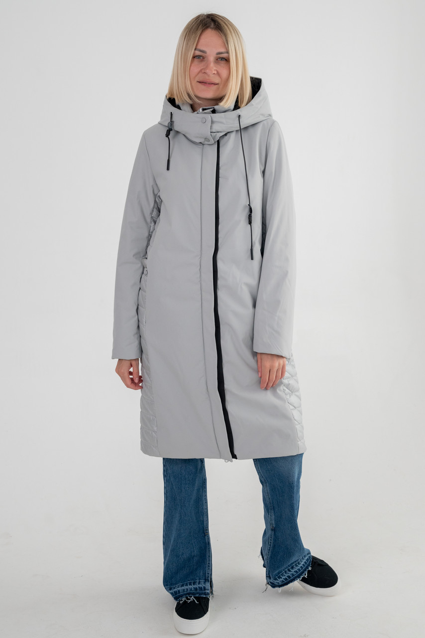 Жіноча куртка TOWMY 6659 grey, фото 1