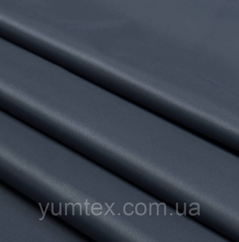 Тканина прогумована для наметів тентів рюкзаків спецодягу темно-синя, фото 1