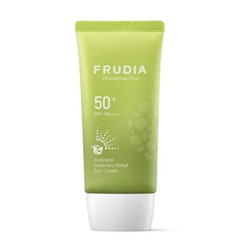 Frudia Avocado Greenery Relief Sun Cream SPF50 сонцезахисний крем з авокадо, 50 г