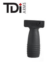 Вертикальна передня тактична рукоятка перенесення вогню TDI SVG (США) колір-ЧОРНИЙ