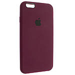 Чехол Silicone case iPhone 6, 6S Maroon