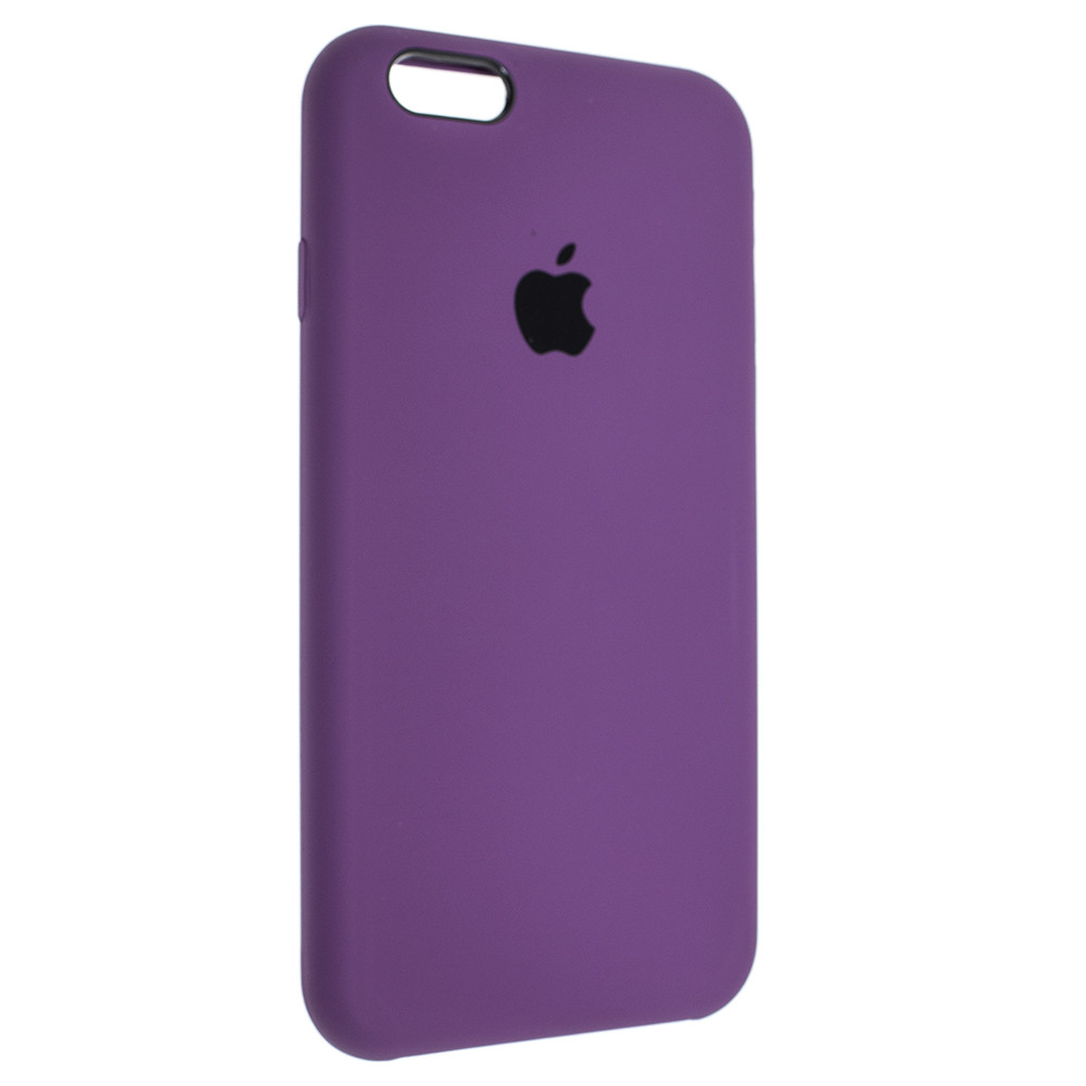 Чехол Silicone case iPhone 6, 6S Purple