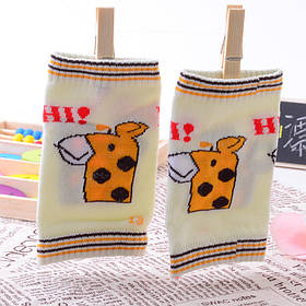 Дитячі трикотажні наколінники і налокітники Жираф (01035)