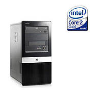 Компьютер HP /Core 2 Quad Q6600 4 ядра  2.4 GHz) /4GB DDR2 / 320GB HDD /Intel GMA 3100 Graphics / DVD-ROM