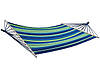 Гамак тристичний посилений гавайський підвісний 200х80 Синій із довгою планкою, фото 8