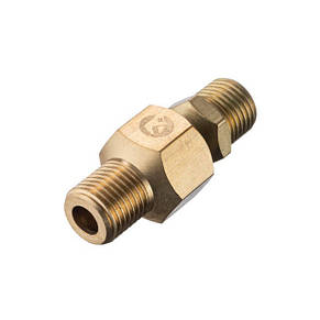 Шарнір поворотний зовнішня різь 1/4"-1/4", латунь STORM INTERTOOL PT-2208, фото 1