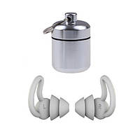 Бервуха для стрільби, для військових тактичні пасивні Shooter Plugz Grey, 2 витки