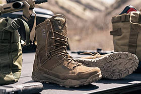 Черевики тактичні демісезонні 5.11 Tactical A/T 8" Boot Dark Coyote темний койот