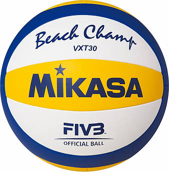 М'яч волейбольний Mikasa Original VXT30, Жовтий, Розмір (EU) — 5
