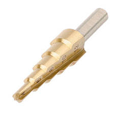 Свердло ступеневе для металу 4-12 мм INTERTOOL SD-5812, фото 4