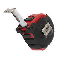 Рулетка з металевим полотном 8 м INTERTOOL MT-0108, фото 4