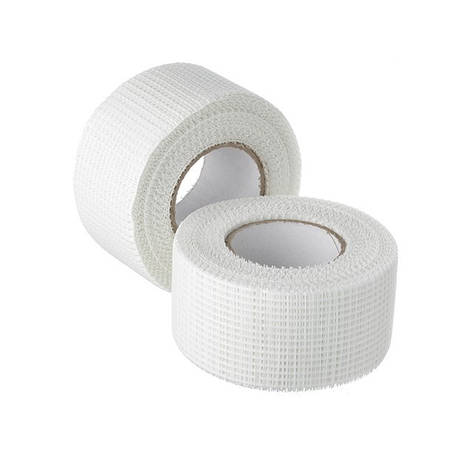 Стрічка клеюча для швів "серпянка" 50 мм*45 м INTERTOOL KT-0922, фото 1