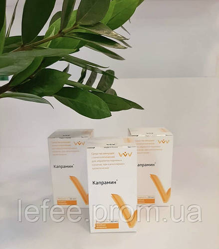 Кровоспинний засіб Капрамін, 30 мл, ціна 115 грн — Prom.ua (ID#1618143793)