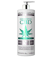 Шампунь для волосся з конопляною олією Abril et Nature CBD Cannabis Oil, 1000 мл.