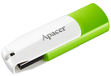 Флеш-пам'ять 32GB Green/White Apaceer AH335