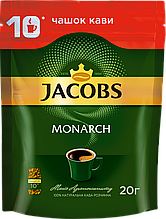 Кава розчинений 20 г,екон. пак, JACOBS MONARCH