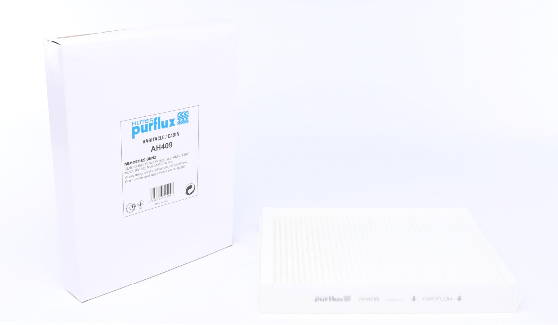 Фільтр салону Purflux AH409 Mercedes-Benz C-class (W205) / E-class (W213)