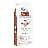 Brit Care Weight Loss (Брит Кеа Вейгз Лосс Кролик и Рис) гипоаллергенный корм для собак с избыточным весом