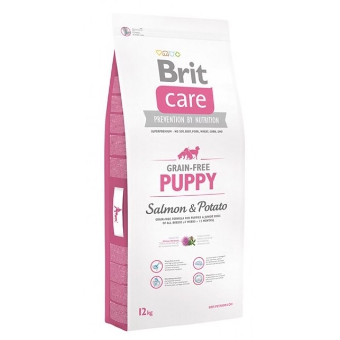 Brit Care Grain free Puppy Salmon Potato (Брит Кеа Паппі Лосось Картопля) беззерновий корм для цуценят