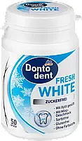 Жевательные подушечки Dontodent Fresh White, 50 шт.