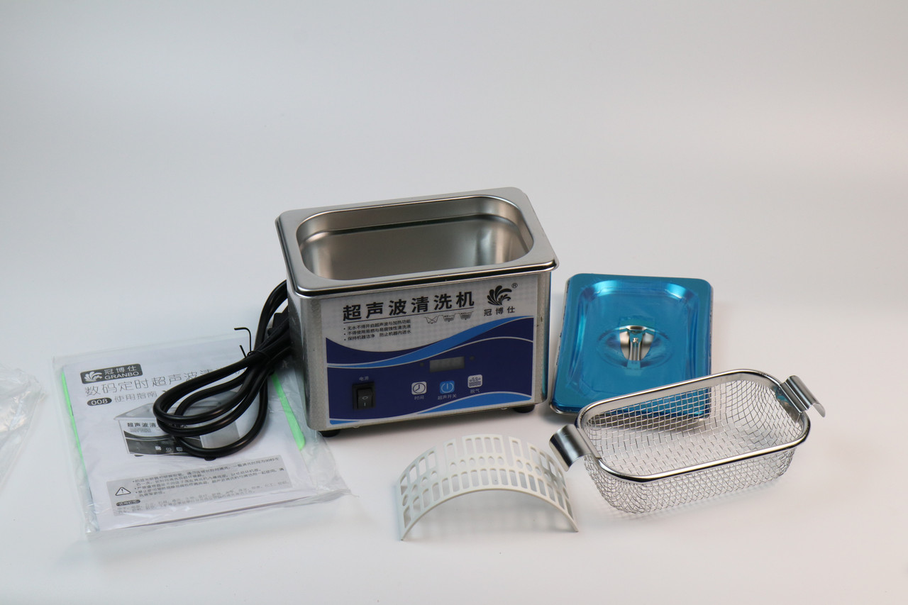 Ультразвукова ванна 800 мл/80W для очищення Ultrasonic cleaner Granbo GA-008G (мийка, стерилізатор, очищувач), фото 1