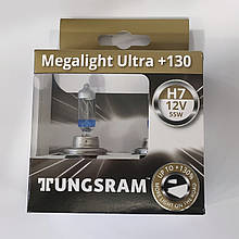 Автомобільні лампи TUNGSRAM цоколь Н7+130% 12 V 55 W картон (58520XNU B2)