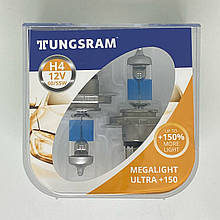 Автомобільні лампи TUNGSRAM цоколь Н4+150% 12 V 55 W пластик (50440NXNU PB2)