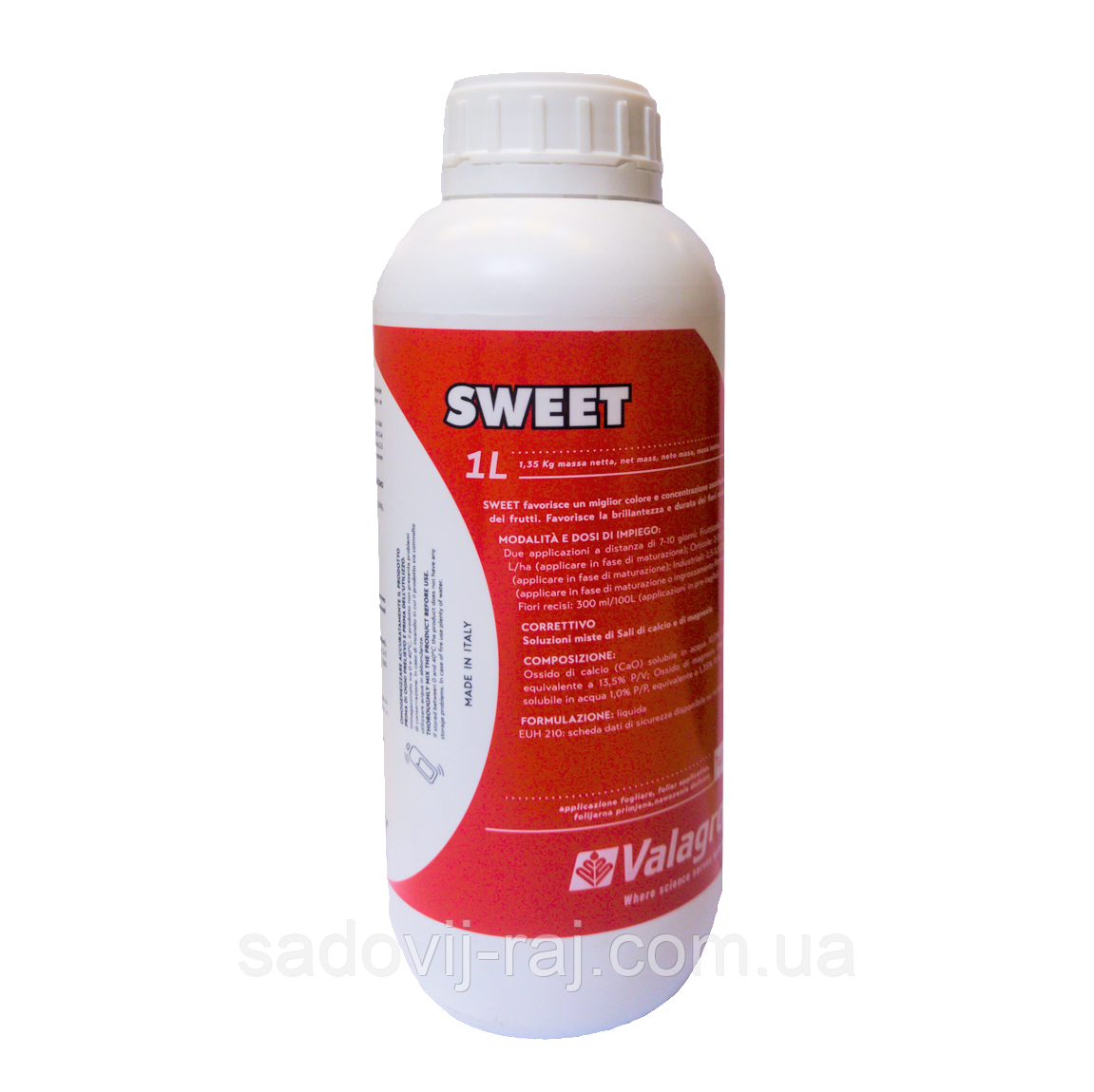 Біостимулятор Світ Sweet 1 л Valagro Валагро Італія